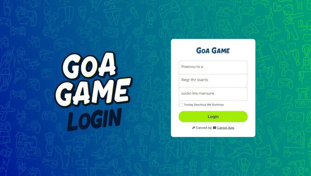 Goa Game Login