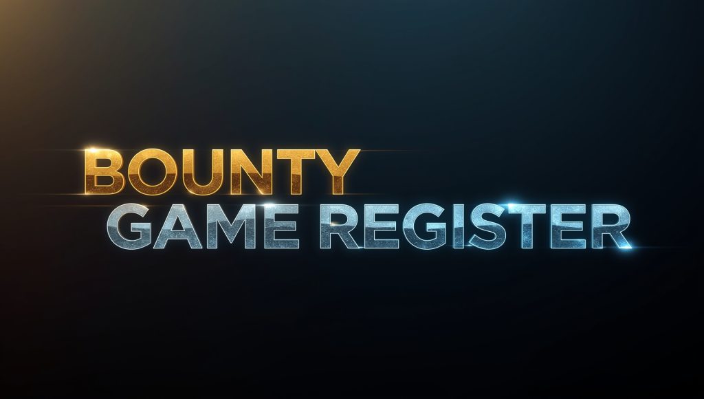 Bounty game register